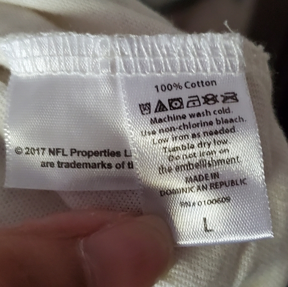 SOLD!! SF 49ers Men's Junk Food Raglan - Picture 8 of 8